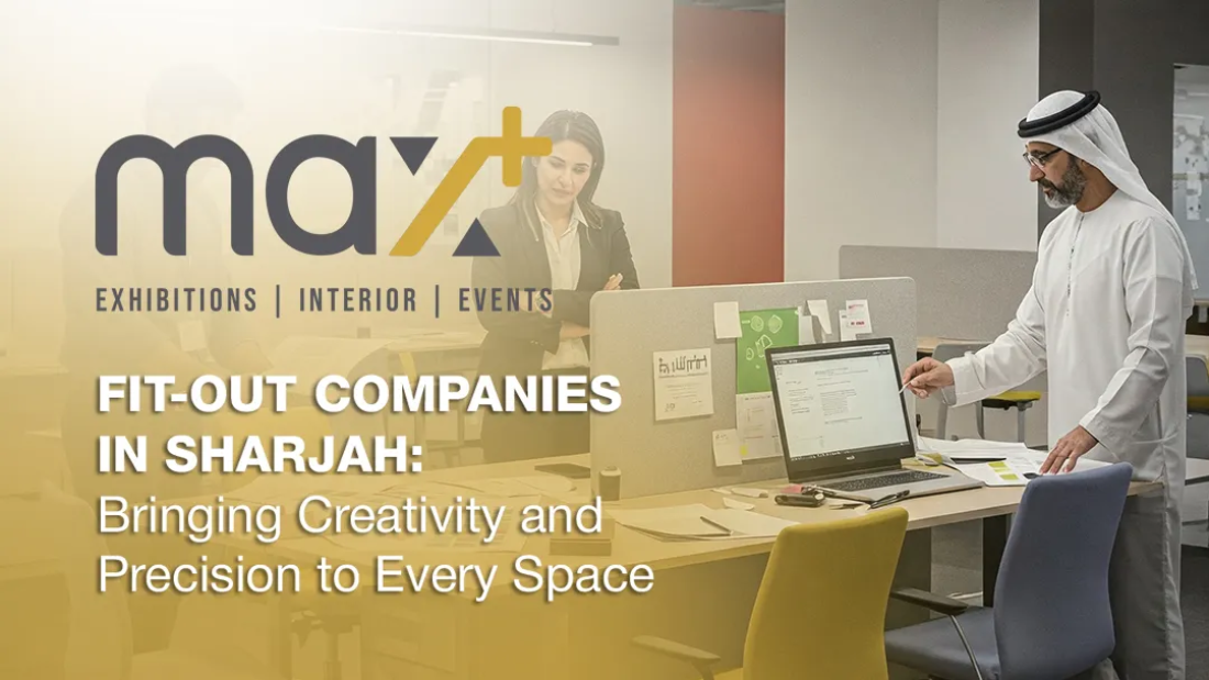 Interior fit-out project completed by a leading fit-out company in Sharjah, showcasing modern office design and space optimization.