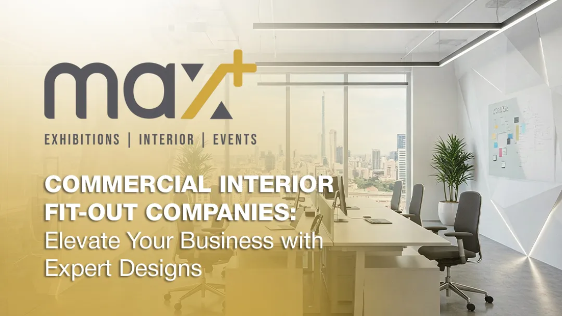 Modern office space with stylish interiors designed by a professional commercial fit-out company in Dubai.